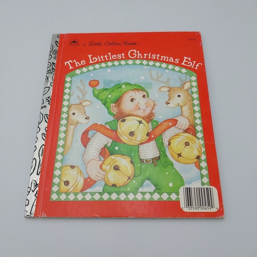 a Little Golden Book - The Littlest Christmas Elf 1987‎
